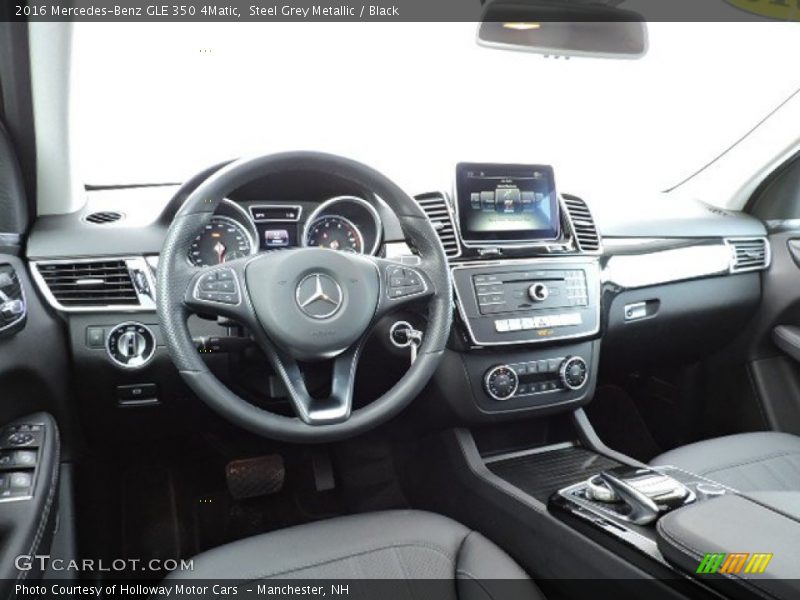 Steel Grey Metallic / Black 2016 Mercedes-Benz GLE 350 4Matic