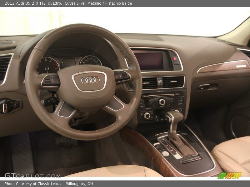 Cuvee Silver Metallic / Pistachio Beige 2013 Audi Q5 2.0 TFSI quattro