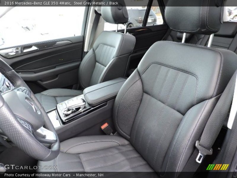 Steel Grey Metallic / Black 2016 Mercedes-Benz GLE 350 4Matic