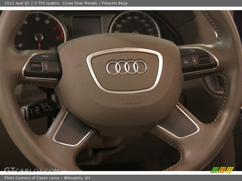 Cuvee Silver Metallic / Pistachio Beige 2013 Audi Q5 2.0 TFSI quattro