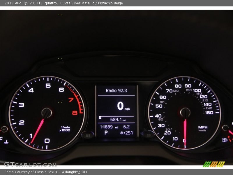 Cuvee Silver Metallic / Pistachio Beige 2013 Audi Q5 2.0 TFSI quattro