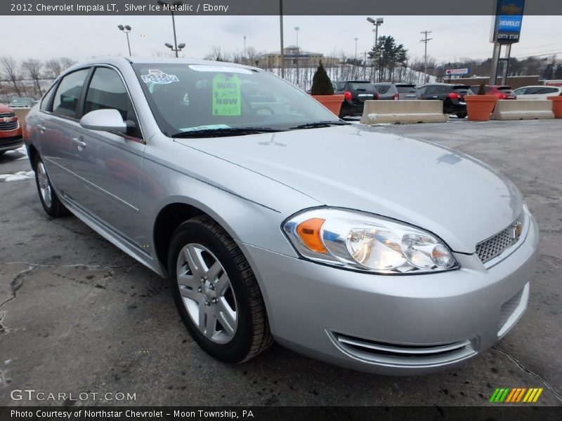 Silver Ice Metallic / Ebony 2012 Chevrolet Impala LT