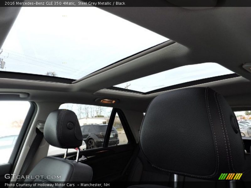 Steel Grey Metallic / Black 2016 Mercedes-Benz GLE 350 4Matic