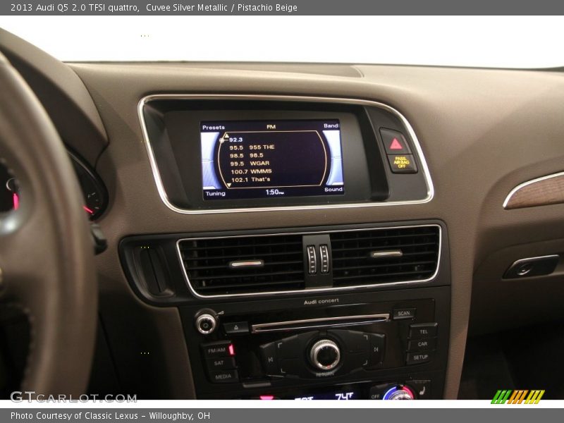 Cuvee Silver Metallic / Pistachio Beige 2013 Audi Q5 2.0 TFSI quattro