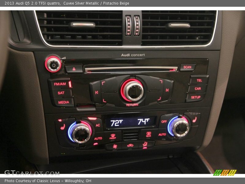 Cuvee Silver Metallic / Pistachio Beige 2013 Audi Q5 2.0 TFSI quattro