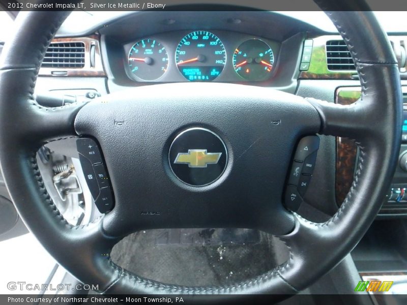 Silver Ice Metallic / Ebony 2012 Chevrolet Impala LT