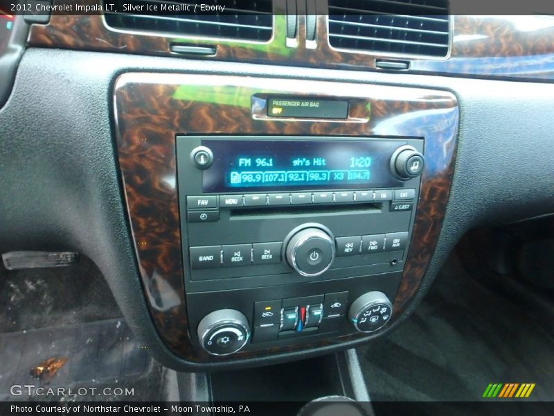 Silver Ice Metallic / Ebony 2012 Chevrolet Impala LT