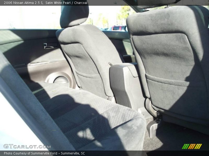 Satin White Pearl / Charcoal 2006 Nissan Altima 2.5 S