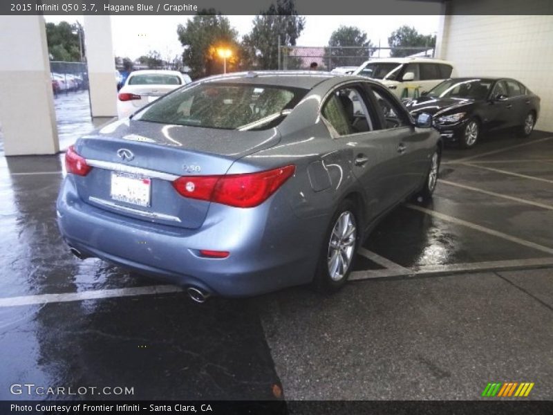 Hagane Blue / Graphite 2015 Infiniti Q50 3.7