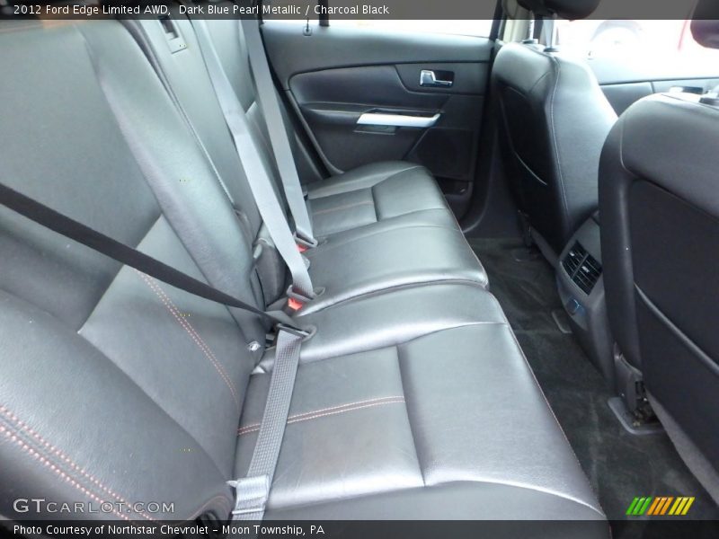 Dark Blue Pearl Metallic / Charcoal Black 2012 Ford Edge Limited AWD