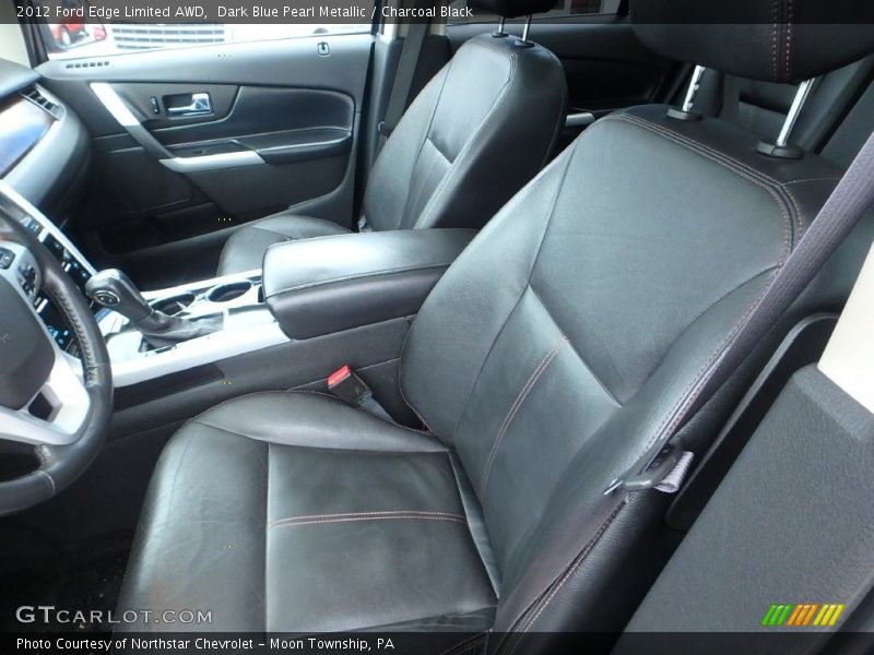 Dark Blue Pearl Metallic / Charcoal Black 2012 Ford Edge Limited AWD