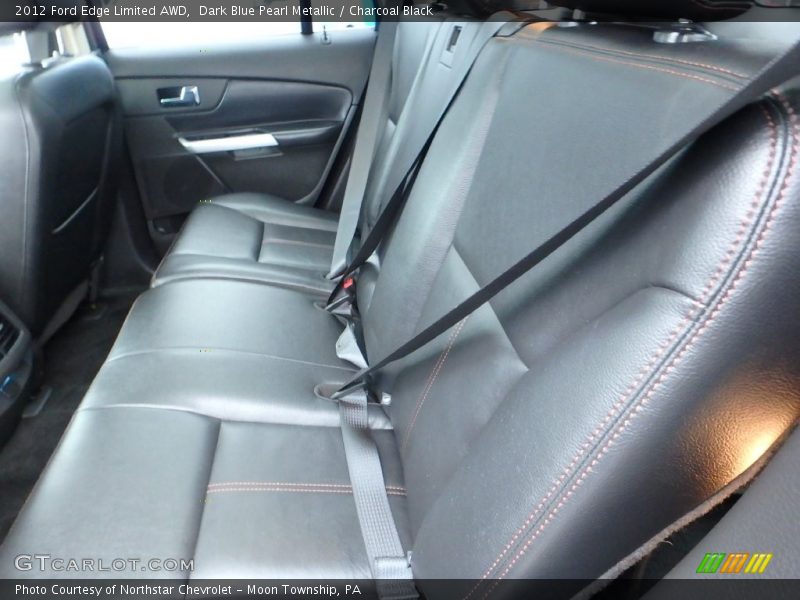 Dark Blue Pearl Metallic / Charcoal Black 2012 Ford Edge Limited AWD