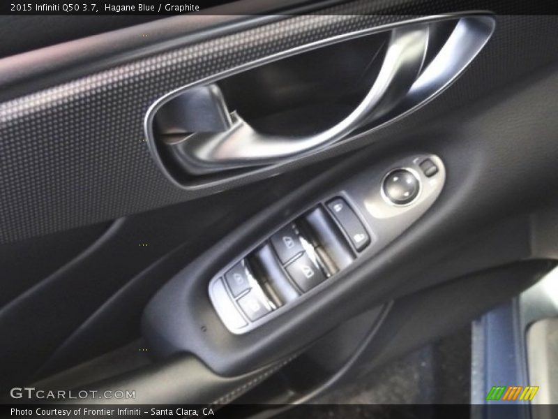 Hagane Blue / Graphite 2015 Infiniti Q50 3.7