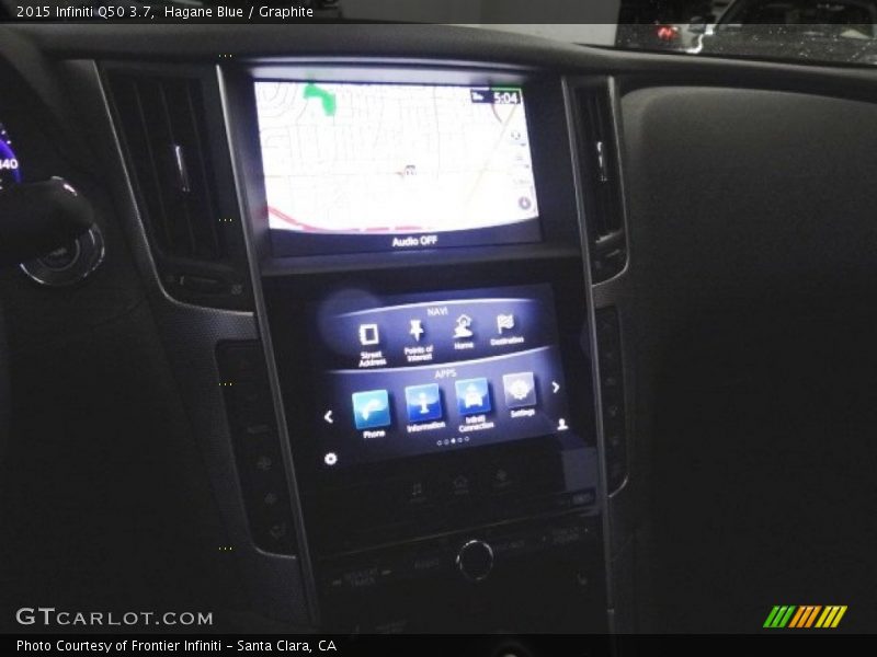 Hagane Blue / Graphite 2015 Infiniti Q50 3.7