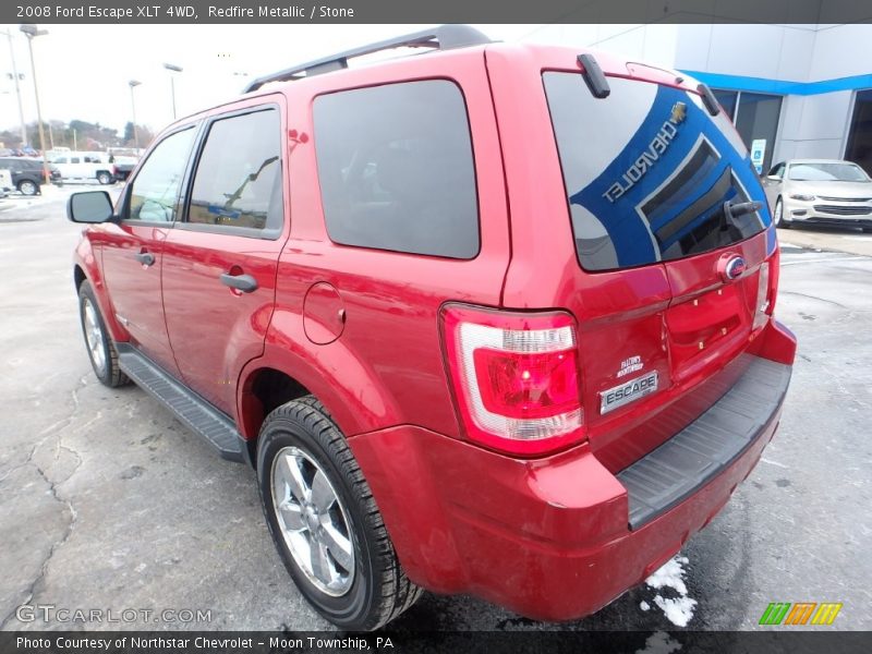Redfire Metallic / Stone 2008 Ford Escape XLT 4WD