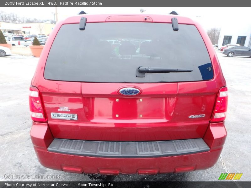 Redfire Metallic / Stone 2008 Ford Escape XLT 4WD