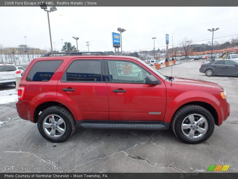 Redfire Metallic / Stone 2008 Ford Escape XLT 4WD