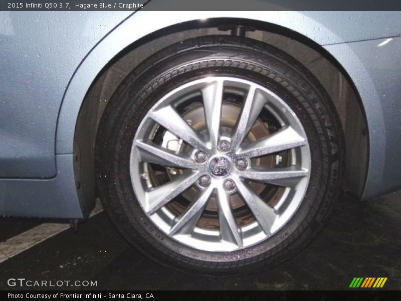 Hagane Blue / Graphite 2015 Infiniti Q50 3.7