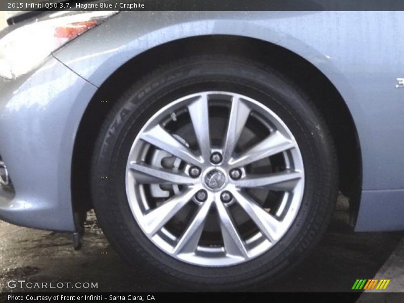 Hagane Blue / Graphite 2015 Infiniti Q50 3.7