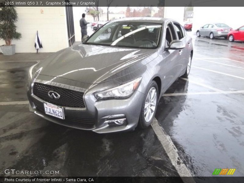 Graphite Shadow / Graphite 2015 Infiniti Q50 3.7