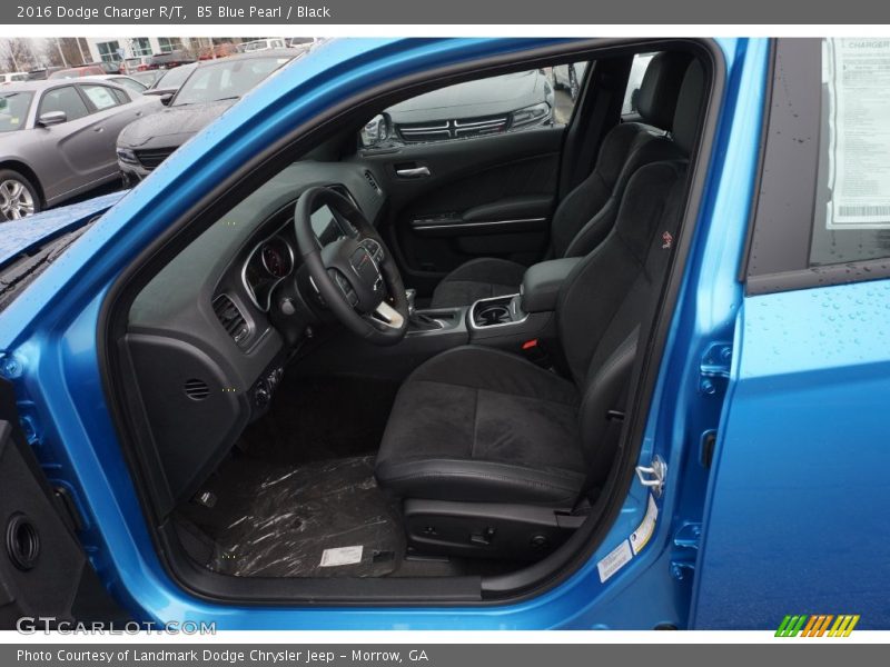 B5 Blue Pearl / Black 2016 Dodge Charger R/T