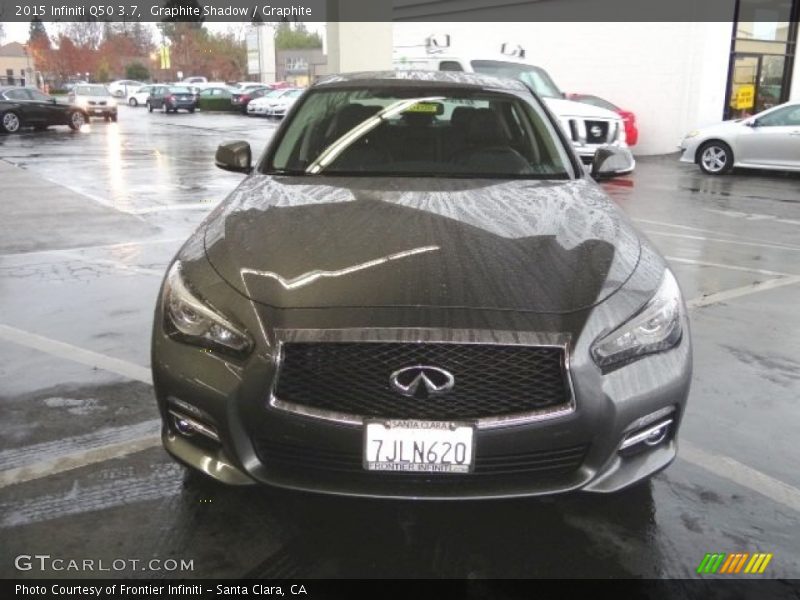 Graphite Shadow / Graphite 2015 Infiniti Q50 3.7