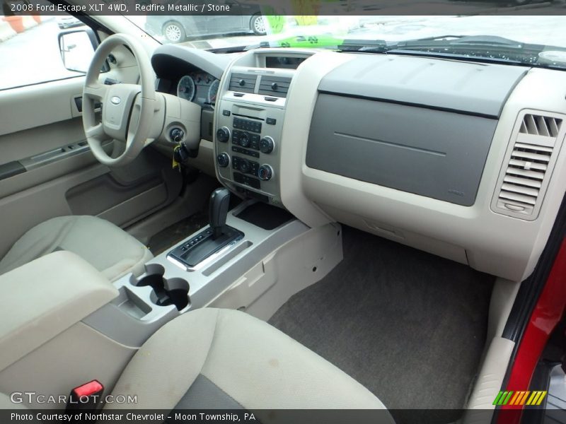 Redfire Metallic / Stone 2008 Ford Escape XLT 4WD