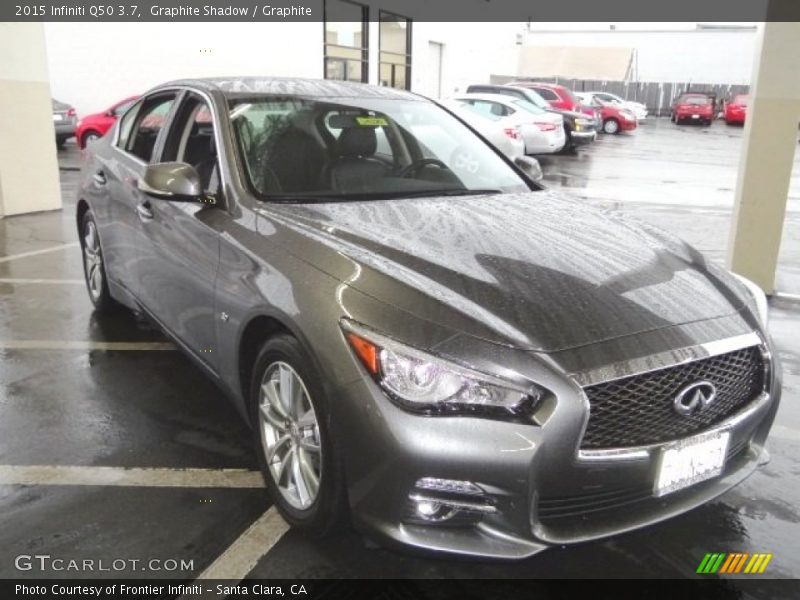Graphite Shadow / Graphite 2015 Infiniti Q50 3.7