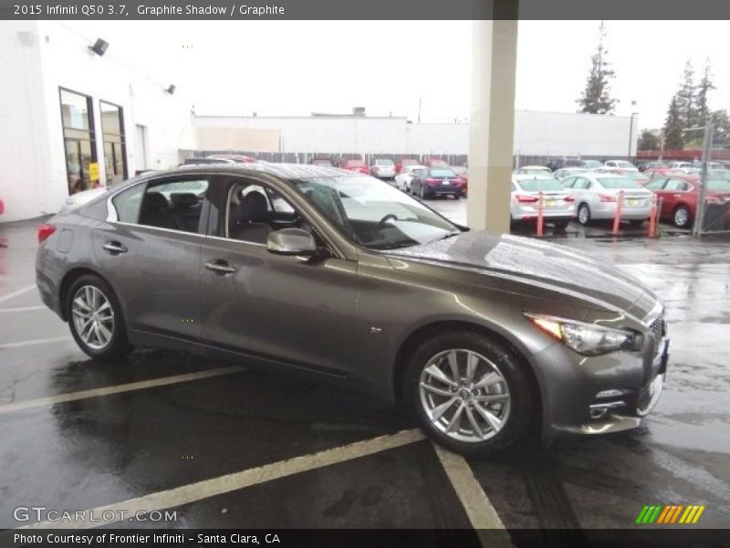 Graphite Shadow / Graphite 2015 Infiniti Q50 3.7