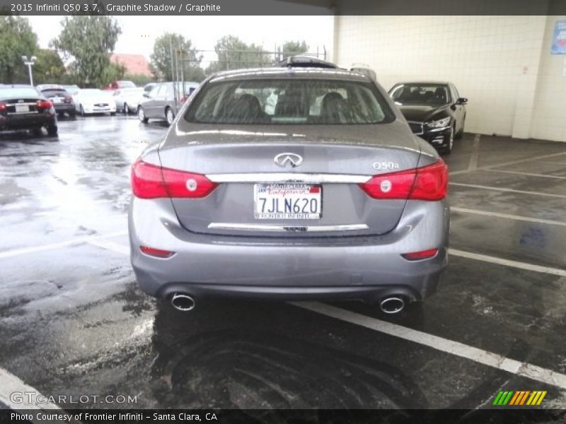 Graphite Shadow / Graphite 2015 Infiniti Q50 3.7