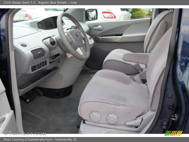 Majestic Blue Metallic / Gray 2006 Nissan Quest 3.5