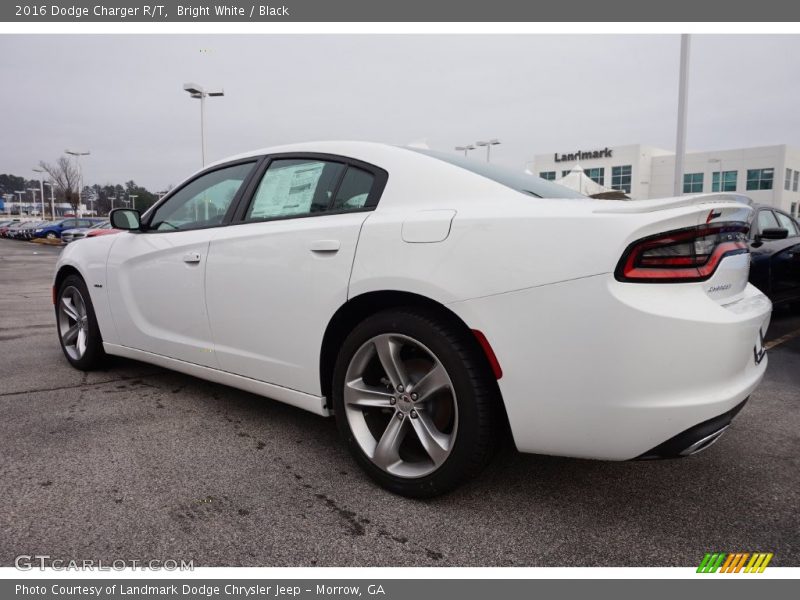 Bright White / Black 2016 Dodge Charger R/T