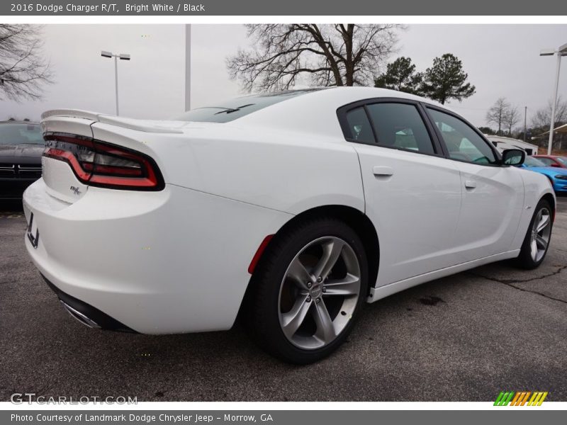 Bright White / Black 2016 Dodge Charger R/T