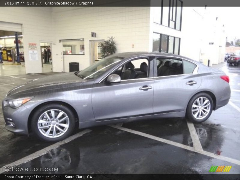 Graphite Shadow / Graphite 2015 Infiniti Q50 3.7