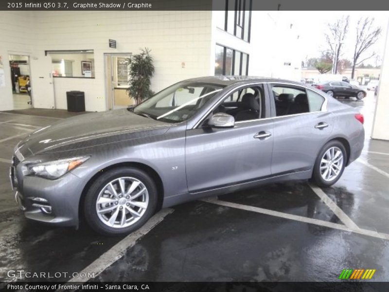 Graphite Shadow / Graphite 2015 Infiniti Q50 3.7