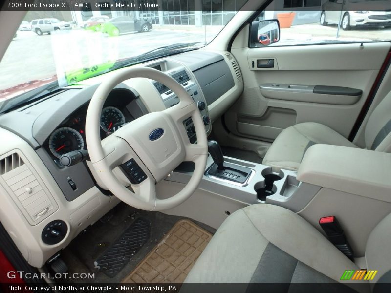 Redfire Metallic / Stone 2008 Ford Escape XLT 4WD