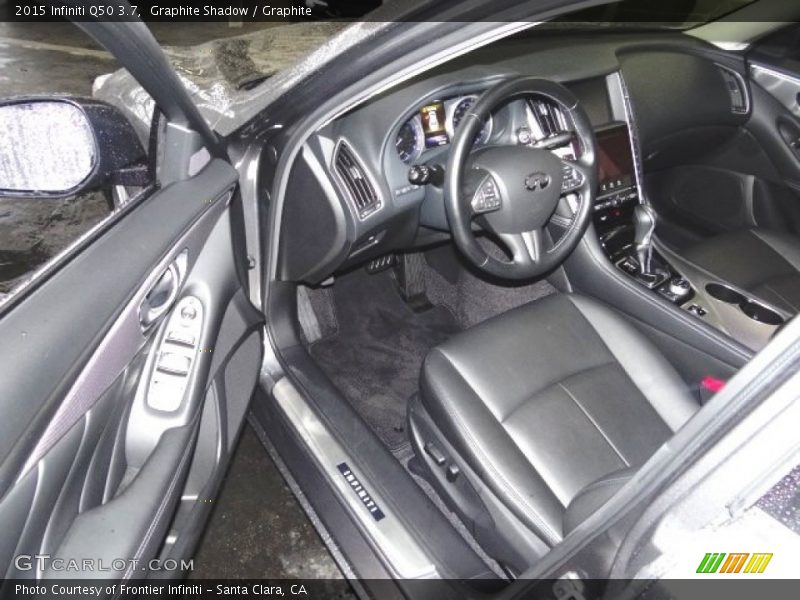 Graphite Shadow / Graphite 2015 Infiniti Q50 3.7