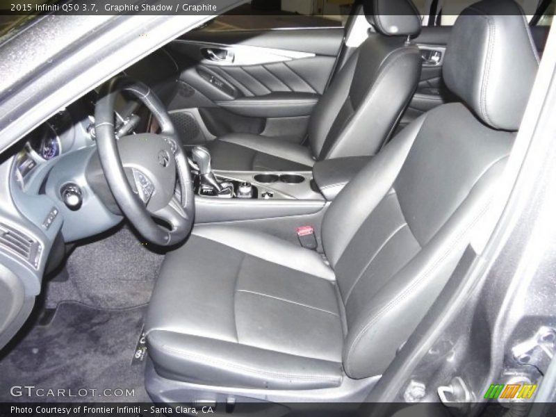 Graphite Shadow / Graphite 2015 Infiniti Q50 3.7