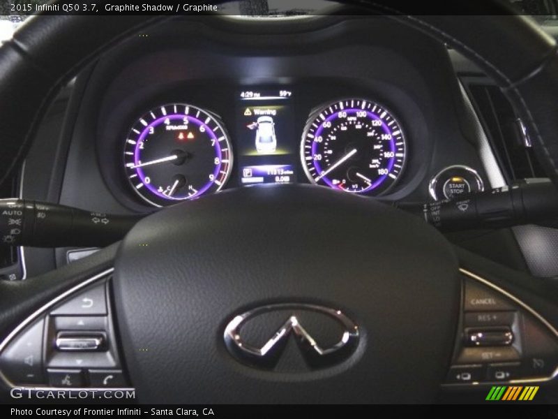 Graphite Shadow / Graphite 2015 Infiniti Q50 3.7