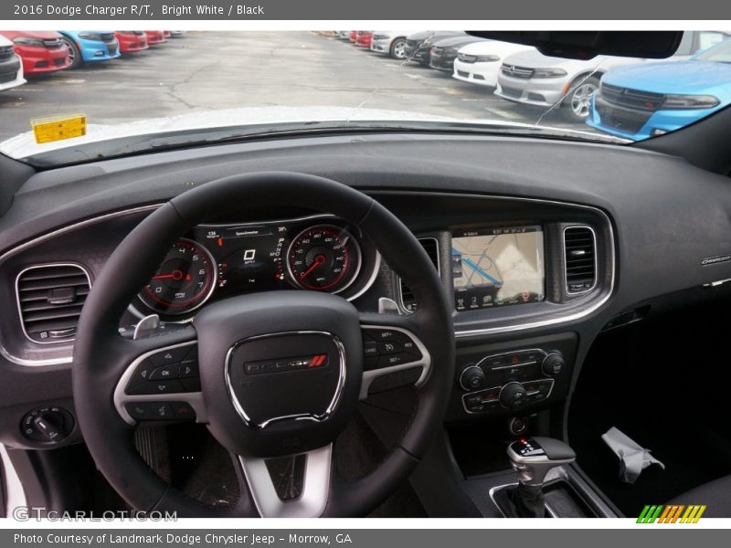 Bright White / Black 2016 Dodge Charger R/T