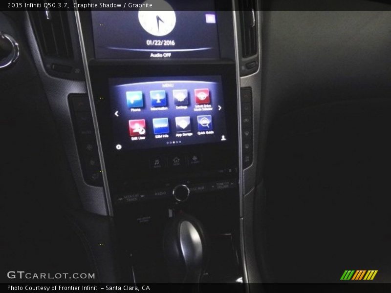 Graphite Shadow / Graphite 2015 Infiniti Q50 3.7