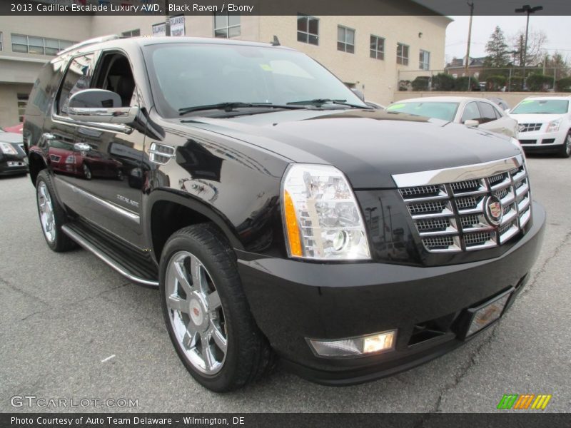 Black Raven / Ebony 2013 Cadillac Escalade Luxury AWD