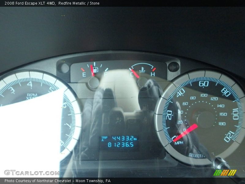 Redfire Metallic / Stone 2008 Ford Escape XLT 4WD
