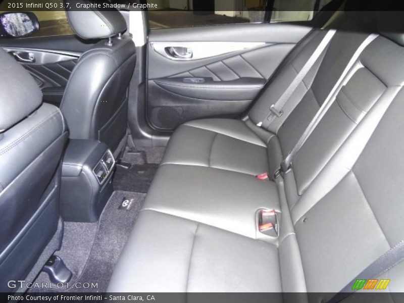 Graphite Shadow / Graphite 2015 Infiniti Q50 3.7