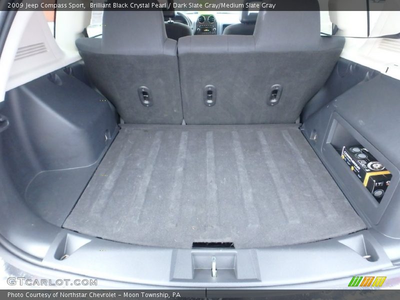 Brilliant Black Crystal Pearl / Dark Slate Gray/Medium Slate Gray 2009 Jeep Compass Sport