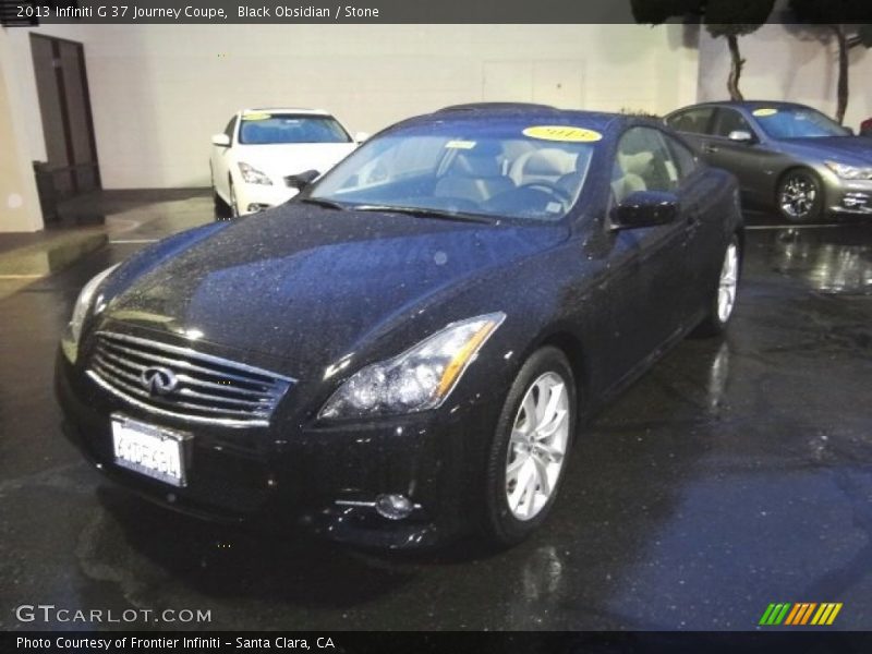 Black Obsidian / Stone 2013 Infiniti G 37 Journey Coupe