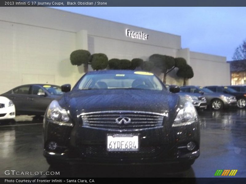 Black Obsidian / Stone 2013 Infiniti G 37 Journey Coupe