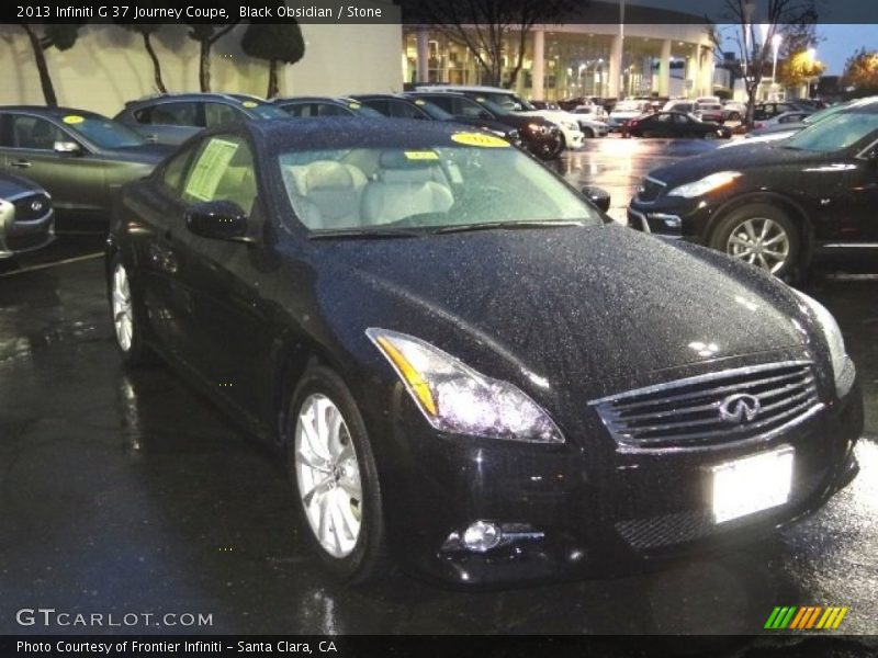 Black Obsidian / Stone 2013 Infiniti G 37 Journey Coupe