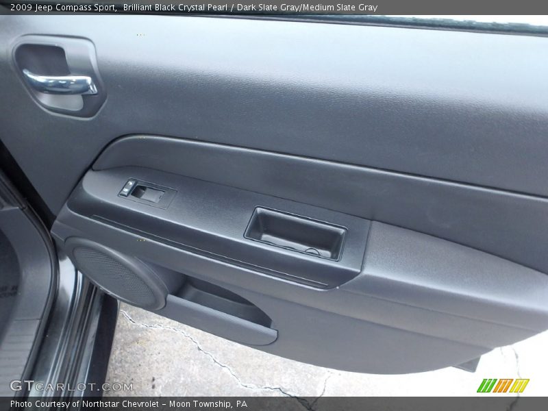 Brilliant Black Crystal Pearl / Dark Slate Gray/Medium Slate Gray 2009 Jeep Compass Sport