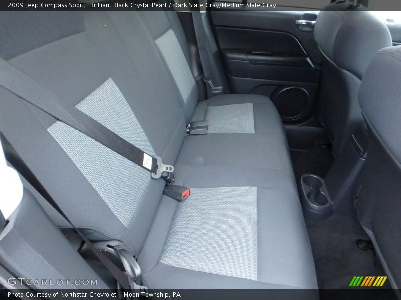 Brilliant Black Crystal Pearl / Dark Slate Gray/Medium Slate Gray 2009 Jeep Compass Sport